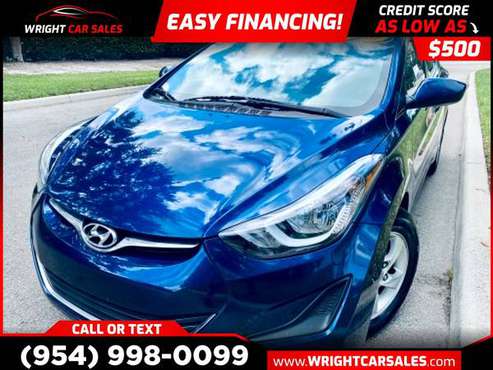 2015 Hyundai Elantra SESedan 6A 6 A 6-A FOR ONLY 236/mo! - cars & for sale in Lake Worth, FL