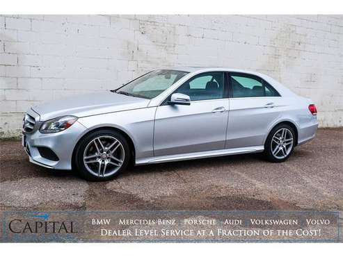 Fantastic Look! 2014 Mercedes E350 4Matic AWD! Only 59k Miles! for sale in Eau Claire, WI