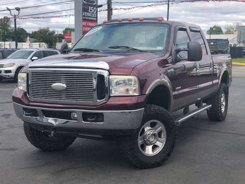 2005 Ford F-350 F350 F 350 Super Duty Lariat 4dr Crew Cab 4WD SB... for sale in Morrisville, PA