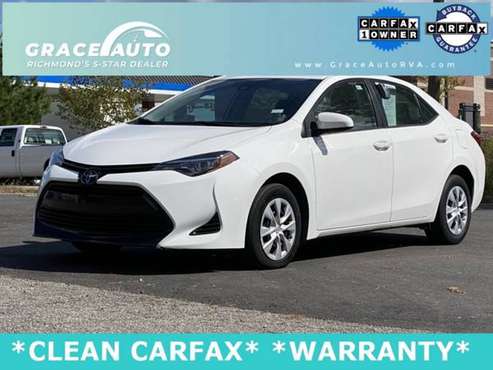 2017 Toyota Corolla L - cars & trucks - by dealer - vehicle... for sale in Richmond , VA