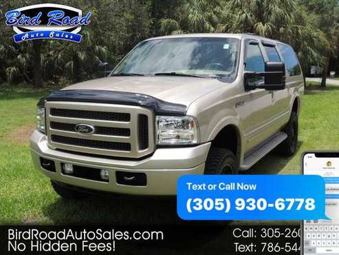 2005 Ford Excursion 137 WB 6.8L Limited 4WD CALL / TEXT (305) for sale in Miami, FL