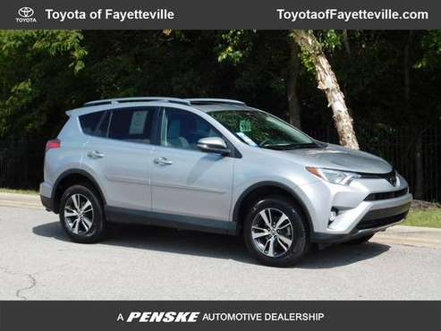 2017 *Toyota* *RAV4* *XLE AWD* SILVER for sale in Fayetteville, AR
