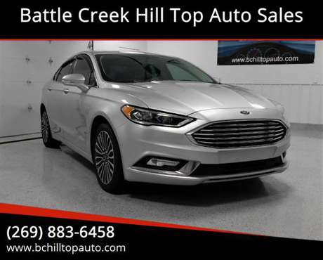 2017 FORD FUSION SE W/ ONLY 69K MILES! WWW.BCHILLTOPAUTO.COM! - cars... for sale in Battle Creek, MI