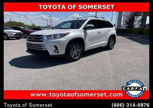 2018 Toyota Highlander AWD Xle - - by dealer - vehicle for sale in Somerset, KY