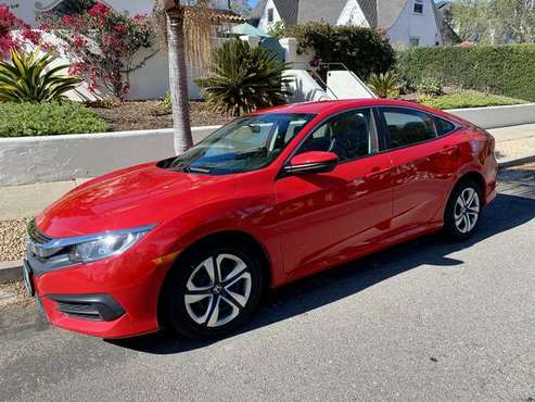 2017 Red Honda Civic for sale in Santa Barbara, CA