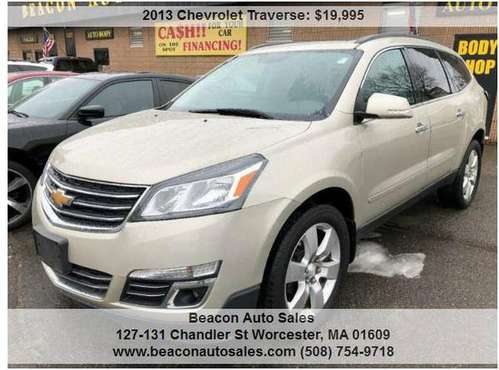2013 Chevy Traverse for sale in Worcester, MA
