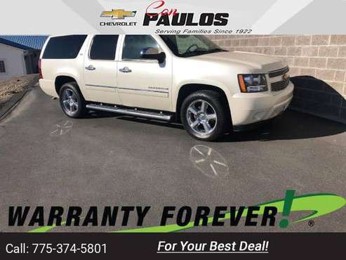 2014 Chevy Chevrolet Suburban LTZ suv White Diamond Tricoat - cars &... for sale in Jerome, NV
