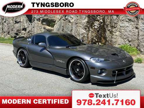 2002 Dodge Viper GTS Twin Turbo - cars & trucks - by dealer -... for sale in Tyngsboro, MA