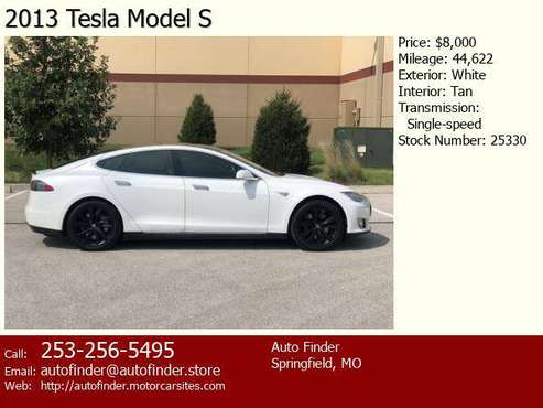 For sale 2013 Tesla Model S for sale in Fairbanks, FL
