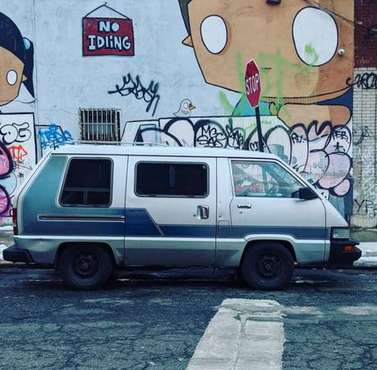 Ready to travel 1987 Toyota Van Wagon - rebuilt trans-new engine for sale in Brooklyn, NY
