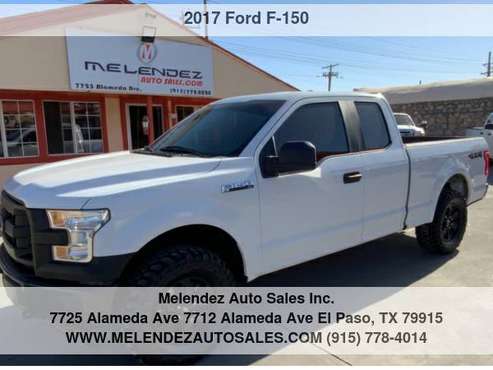 2017 Ford F-150 4WD SuperCab 145 XL - cars & trucks - by dealer -... for sale in El Paso, TX