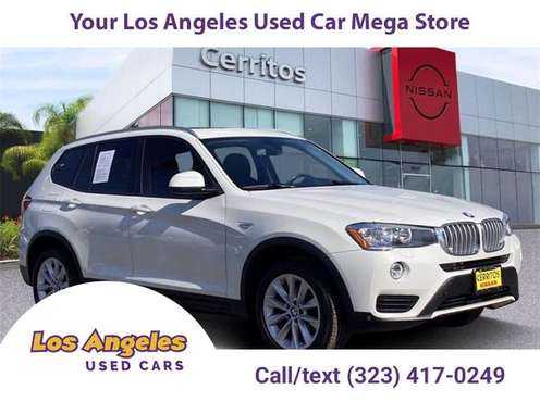 2017 BMW X3 xDrive28i Great Internet Deals On All Inventory - cars & for sale in Cerritos, CA