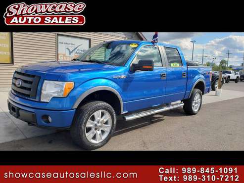 V8 POWER!! 2010 Ford F-150 4WD SuperCrew 145" FX4 for sale in Chesaning, MI