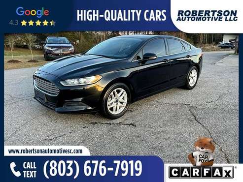 2, 608/mo - 2013 Ford Fusion SE 134, 789 - - by dealer for sale in Lexington, SC