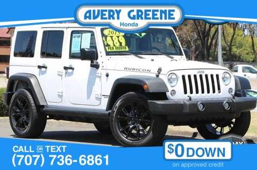 2015 Jeep Wrangler Unlimited Rubicon - - by for sale in Vallejo, CA