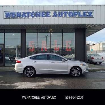 2017 Ford Fusion Titanium A W D - - by dealer for sale in Wenatchee, WA