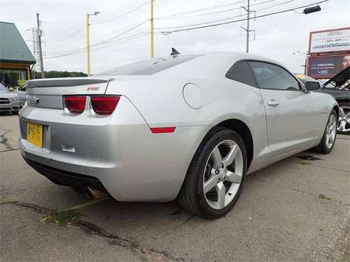 2012 Chevrolet Camaro coupe LT 2dr Coupe w/1LT - Silver for sale in Lansing, MI