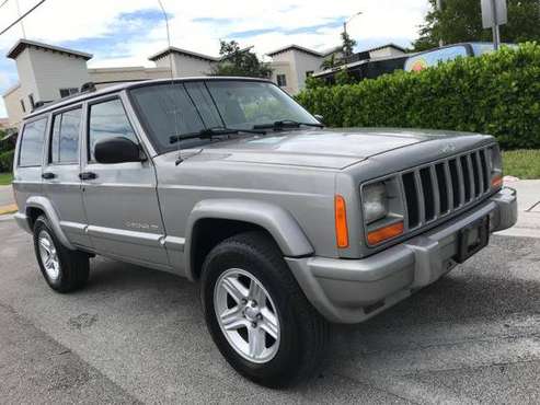 2001 Jeep Cherokee LIMITED 4 DOOR 4WD for sale in Hollywood, FL