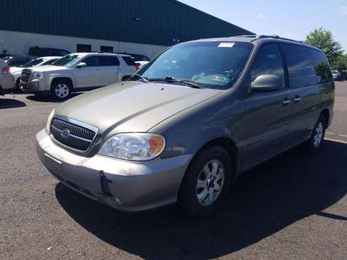 2005 KIA SEDONA EX, 1 OWNER, CLEAN CARFAX, 3RD ROW, INSPECTED for sale in Allentown, PA