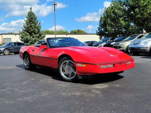1990 Chevrolet Corvette Convertible RWD for sale in Crystal Lake, IL