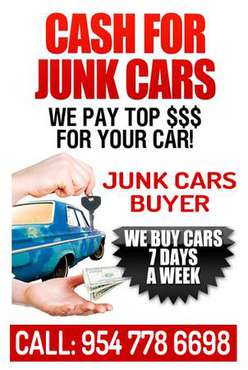 2009 VOLKSWAGEN-JUNK CARS-TRUCKS VAN CAR BUYER PAY TOP CA H - cars & for sale in Fort Lauderdale, FL