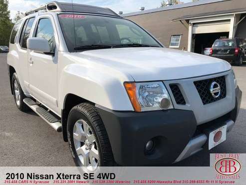 2010 NISSAN XTERRA SE 4WD! ROOF RACK! LEATHER! FINANCING OPTIONS! for sale in N SYRACUSE, NY
