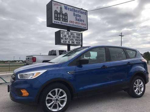 2017 Ford Escape S Sport Utility 4D - cars & trucks - by dealer -... for sale in Weatherford, TX