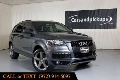 2015 Audi Q7 3 0T S line Prestige - RAM, FORD, CHEVY, DIESEL, LIFTED for sale in Addison, TX