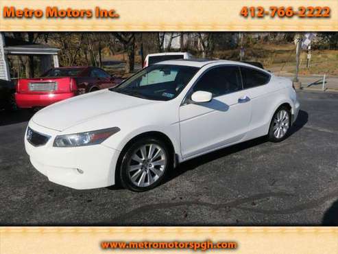 2010 Honda Accord EX-L V-6 Coupe AT - cars & trucks - by dealer -... for sale in Pittsburgh, OH