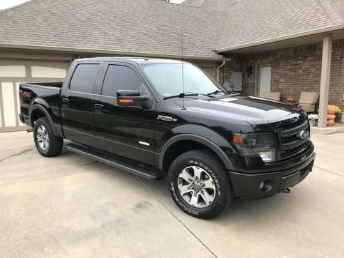 2014 Black Ford F-150 FX4 Crew-cab for sale in Houston, TX