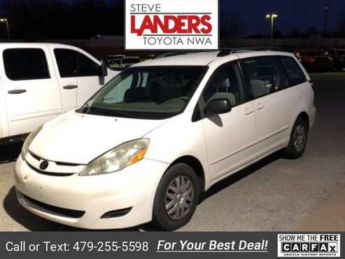 2008 Toyota Sienna CE van Natural White - cars & trucks - by dealer... for sale in ROGERS, AR