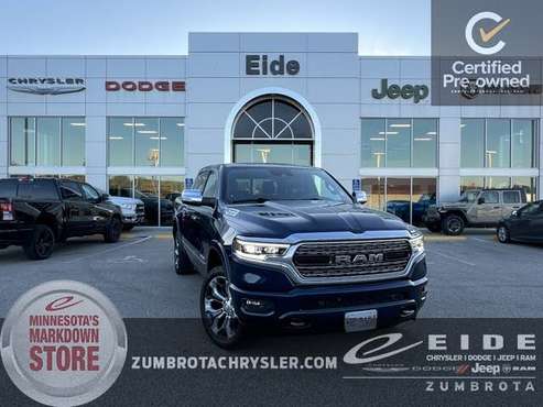 2020 RAM 1500 Limited Crew Cab 4WD for sale in Zumbrota, MN