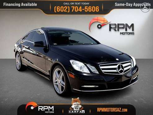 2013 Mercedes-Benz E350 E 350 E-350 Coupe FOR ONLY 215/mo! - cars & for sale in Phoenix, AZ