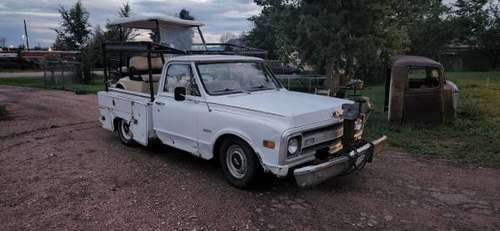 1969 Chevy Short Bed utility bed 2wd for sale in Monument, CO