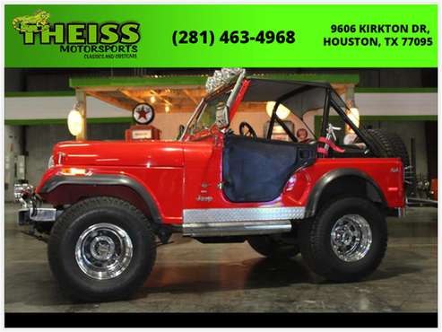 1977 Jeep CJ5 for sale in Houston, TX