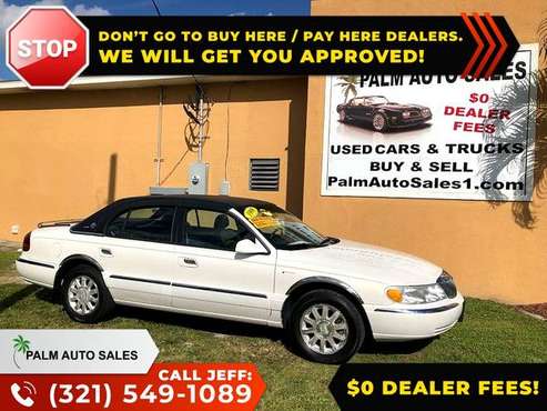 1999 Lincoln Continental BaseSedan FOR ONLY 165/mo! for sale in WEST MELBOURNE, FL