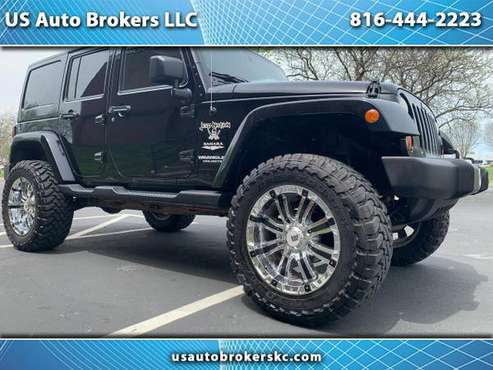 2011 Jeep Wrangler Unlimited 4WD 4dr Sahara - - by for sale in KANSAS CITY, KS