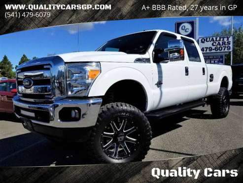 2012 Ford F350 SuperCrew XLT *6.7L DIESEL, 4WD, LIFTED* Head-Turner!!! for sale in Grants Pass, OR