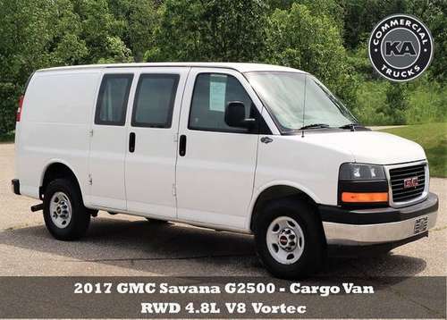 2017 GMC Savana G2500 - Cargo Van - RWD 4 8L V8 Vortec (903883) for sale in Dassel, MN