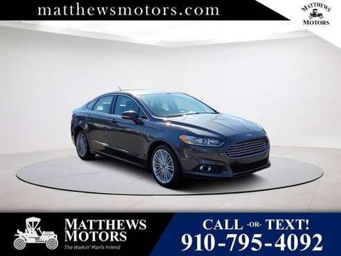 2016 Ford Fusion SE - - by dealer - vehicle automotive for sale in Wilmington, NC