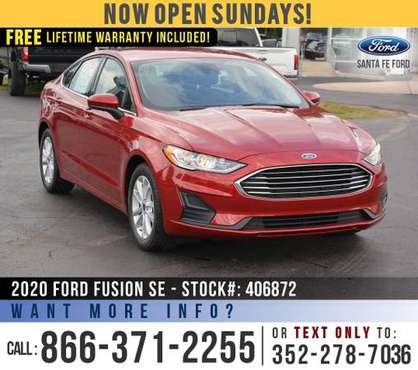 *** 2020 FORD FUSION SE *** SAVE Over $6,000 off MSRP! - cars &... for sale in Alachua, GA