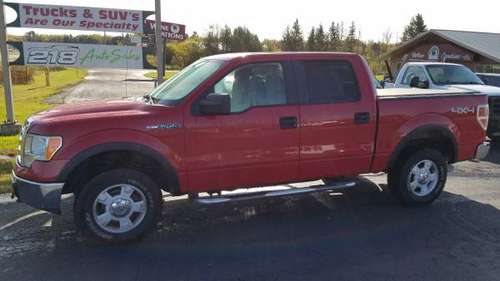 2009 FORD F150 CREW CAB XLT 4X4 for sale in Duluth, MN