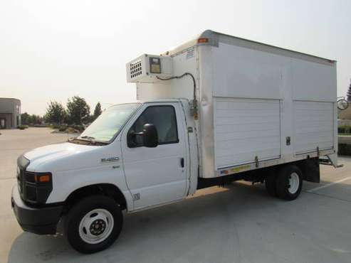 2012 FORD E-450 DELIVERY BOX TRUCK 14FT - cars & trucks - by dealer... for sale in Manteca, CA