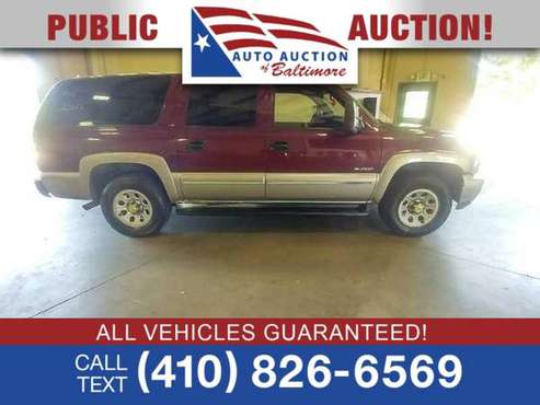 2000 Chevrolet Suburban ***PUBLIC AUTO AUCTION***ALL CARS GUAARNTEED** for sale in Joppa, MD