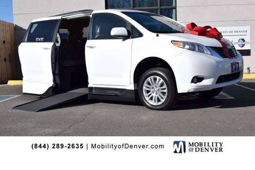 2014 *Toyota* *Sienna* *XLE* WHITE - cars & trucks - by dealer -... for sale in Denver, NE