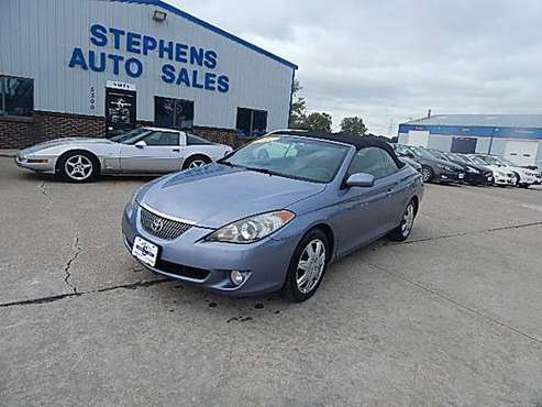 2002 TOYOTA CAMRY SOLARA CONVERTIBLE V6 for sale in Des Moines, IA