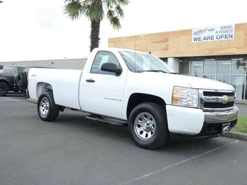 2008 Chevrolet Silverado 1500 4x4 4WD Chevy Work Truck Standard Cab for sale in Woodburn, OR