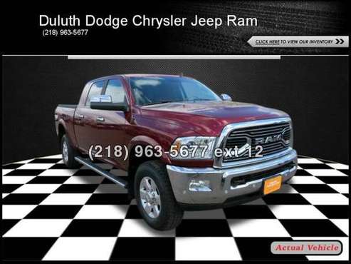 2018 RAM 2500 Laramie Longhorn - - by dealer - vehicle for sale in Duluth, MN