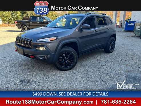 2018 Jeep Cherokee Trailhawk 4WD - - by dealer for sale in Raynham, MA