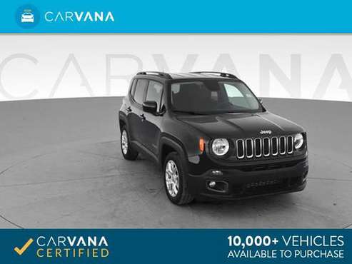2017 Jeep Renegade Latitude Sport Utility 4D suv Black - FINANCE for sale in Arlington, District Of Columbia